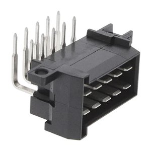Conector Elétrico Automotivo 10 Vias Macho 90º 5mm 828801-4