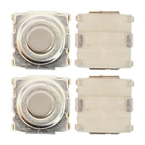 Botão Táctil SMD 4P 12VDC 50mA Dimensões 5.2x5.2x1.5mm MT1165-3
