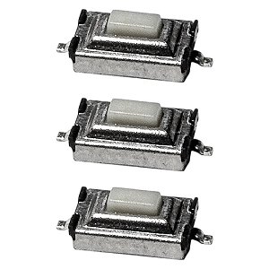 Chave Push Button SMD TC-3610 3.6x2.5mm 2 Terminais Táctil