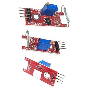 Módulo Reed Switch KY-025 Sensor Magnético Ajustável A0/D0 Arduino