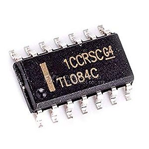 TL084CD CI Amplificador Operacional 4 Canais SOIC-14 Texas