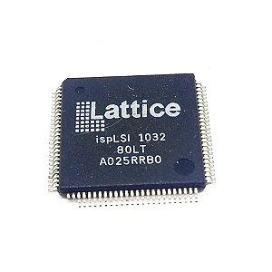 ISPLSI 1032-80LT CI CPLD Programável SMD TQFP-100 Lattice