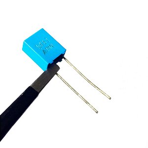 Capacitor Poliéster 1uF 63V 1uK63 Filme Radial