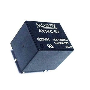 Relé 5V 15A AX1RC 5 Pinos SPDT