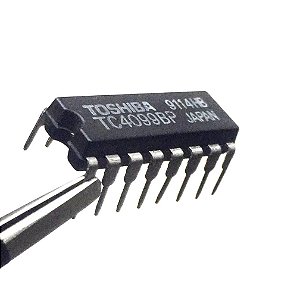 Circuito Integrado TC4099BP DIP-16 Buffer CMOS 8 Entradas