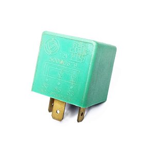 Relé 12V 3 Terminais Verde FIAT 50000679 Auxiliar