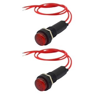 Sinalizador de Painel LED Vermelho 220V XD8-2 TOZZ Código 555201