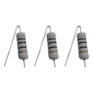 Resistor Axial 100R 3W ±5% Para Circuitos Eletrônicos Pré-Formado