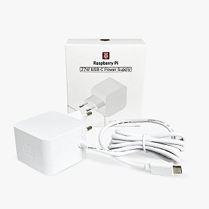 Carregador USB-C 27W para Raspberry Pi 5