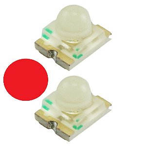 LED Chip Vermelho 1210 635nm SMT APD3224SURCK-F01 L