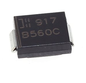 Diodo Retificador Rápido B560C-13-F 60V 5A SMD