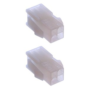 Conector Fêmea Mini Fit Jr 4 Vias Dupla Fileira 4.2mm BR5559-4HP2