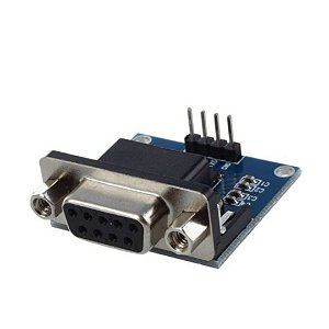 Adaptador RS232 TTL MAX3232 com Conector DB9
