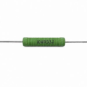 Resistor Potência 0R33 10W 5% 10WR33J