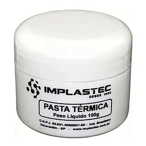 Pasta Térmica Branca Implastec 100G