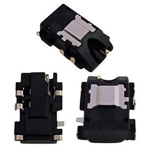 Conector Fêmea para Headphone / Áudio P2 12.7x9x4.25mm HQ11950121000