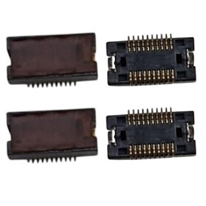 Conector Board to Board 20P Fêmea SMD Passo 0,5mm 4mm 1001K-F20M-04L