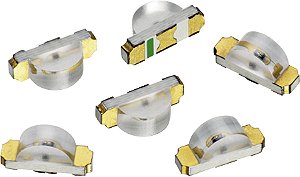 LED Emissor de Luz SMD 20mA Tensão 2.6V Compacto