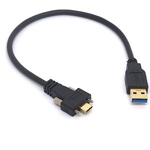 Cabo USB 3.0 Tipo C com Parafuso Duplo 1m