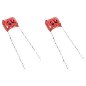 Capacitor Poliesterizado 2.2nF 630V Through Hole HC222J