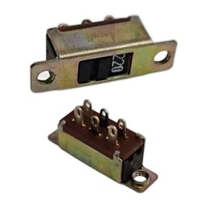 Chave HH Seletora de Voltagem 110/220V 6 Pinos RM3