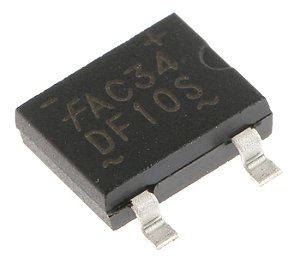 Ponte de Diodos DF10S Encapsulamento SDIP-4