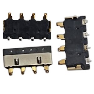 Socket Bateria SMD 4P Passo Fino Z.TE.40170100001