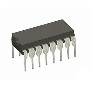 MC10231P Circuito Integrado ECL Dual D Flip-Flop Encapsulamento PDIP-16