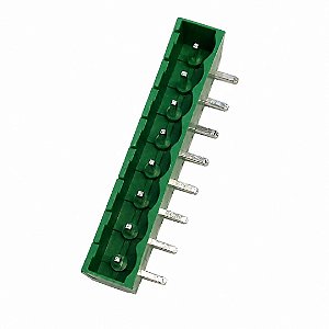 Conector Terminal Block 8 Vias 5.08mm Verde