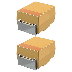 Capacitor SMD Tântalo 100uF 6V Case B AVX
