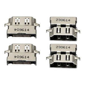 Conector Receptáculo HDMI 19 Contatos Fêmea HM311N-191B-4155-086