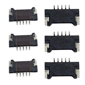 Wafer Board to Wire 5 Vias SMD Passo 1,25mm LPF-2 (50278-0050N-001)