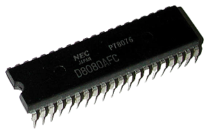 D8080AFC Circuito Integrado Processador 8 Bits DIP-40