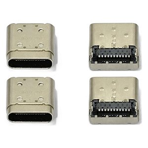 Conector USB 3.1 Tipo C SMD 24 Contatos 3.77mm C12308-12429-L