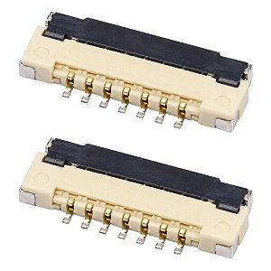 I-PEX 12018-00760500 Conector FPC 7 Vias SMT Pitch 0,3mm
