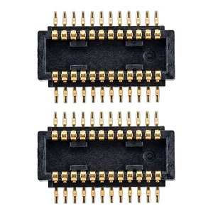 Conector B2B Macho 24 Contatos Passo 0,4mm SMD Perfil 1,5mm (0703B)