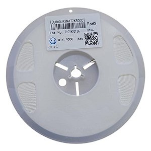 Capacitor SMD 4.7nF 50V 0603 X7R 10% TCC0603X7R472K500CT - 4.000 Peças