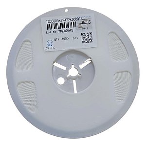 Rolo 4.000x Capacitor SMD 4.7nF 50V X7R 0805 10% TCC0805X7R472K500DTS