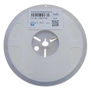 Rolo 4 Mil Peças Capacitor SMD 0805 6.8nF 50V 10% TCC0805X7R682K500DT