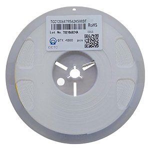 TCC1206X7R562K500DT Capacitor SMD 5.6nF 50V 1206 10% Rolo 4.000 Peças