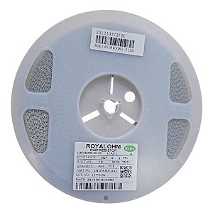Rolo 4.000x Resistor SMD 2.7K Ohms 2512 1W 5% ROYALOHM 25121WJ0272T4E