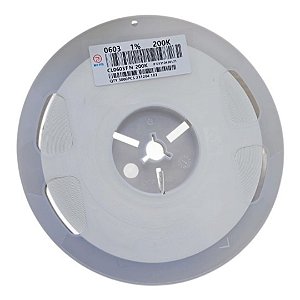 Resistor Chip SMD 200K 0603 Precisão 1% CL0603FN 200K Rolo 5.000 Peças