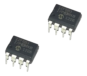 PIC12F683-I/P Circuito Integrado MCU Microchip PDIP-8