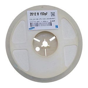 Capacitor Cerâmico SMD 15pF 100V X7R 0805 CL21B151KCANNNC - Rolo 4000x