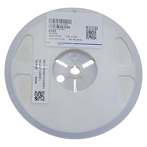 Capacitor MLCC SMD 150pF 50V 0805 10% (0805B151K500NT) - Rolo 4.000x