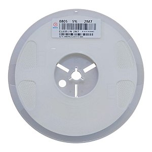 Resistor Chip SMD 2.7M 0805 1/8W 5% CLLE05JN 2M7 - Rolo 5.000 Peças