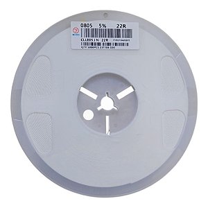 Rolo 5.000x - Resistor Chip SMD 22R 0805 1/8W 5% CLLE05JN 22R