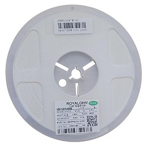 Rolo 5.000 Resistores SMD 470KΩ 0805 1/8W 5% Royalohm 0805W8J0474T5E