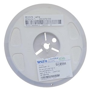 Resistor Chip SMD 470K 0805 0,125W 5% WR08X474 JTL - Rolo 5.000 Peças