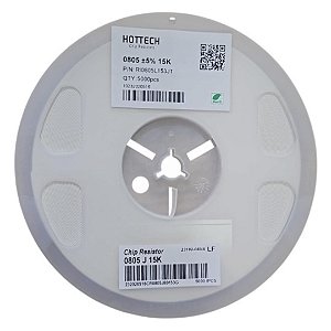 RI0805L153JT Resistor Chip SMD 15K Ohms 0805 0,125W 5% - 5.000 Peças